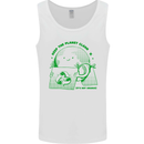 Climate Change Keep the Planet Clean Mens Vest Tank Top White