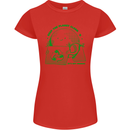 Climate Change Keep the Planet Clean Womens Petite Cut T-Shirt Red