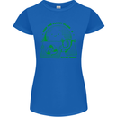 Climate Change Keep the Planet Clean Womens Petite Cut T-Shirt Royal Blue