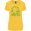 Climate Change Keep the Planet Clean Womens Wider Cut T-Shirt Yellow