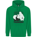 Climate Change Polar Bears Environment Childrens Kids Hoodie Irish Green