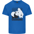 Climate Change Polar Bears Environment Kids T-Shirt Childrens Royal Blue