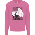 Climate Change Polar Bears Environment Mens Sweatshirt Jumper Azalea