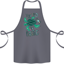 Climate Change Say No To Plastic Cotton Apron 100% Organic Steel