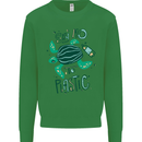 Climate Change Say No To Plastic Mens Sweatshirt Jumper Irish Green