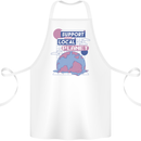 Climate Change Support Your Local Planet Cotton Apron 100% Organic White