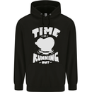 Climate Change Time Running Out Childrens Kids Hoodie Black
