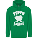 Climate Change Time Running Out Childrens Kids Hoodie Irish Green