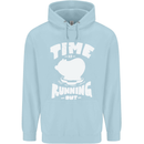 Climate Change Time Running Out Childrens Kids Hoodie Light Blue