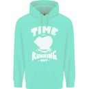 Climate Change Time Running Out Childrens Kids Hoodie Peppermint