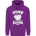 Climate Change Time Running Out Childrens Kids Hoodie Purple