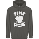 Climate Change Time Running Out Childrens Kids Hoodie Storm Grey