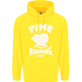 Climate Change Time Running Out Childrens Kids Hoodie Yellow