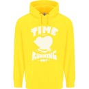 Climate Change Time Running Out Childrens Kids Hoodie Yellow