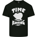 Climate Change Time Running Out Kids T-Shirt Childrens Black