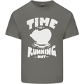 Climate Change Time Running Out Kids T-Shirt Childrens Charcoal