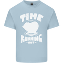 Climate Change Time Running Out Kids T-Shirt Childrens Light Blue