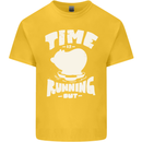 Climate Change Time Running Out Kids T-Shirt Childrens Yellow