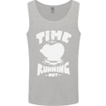 Climate Change Time Running Out Mens Vest Tank Top Sports Grey
