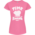 Climate Change Time Running Out Womens Petite Cut T-Shirt Azalea
