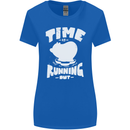 Climate Change Time Running Out Womens Wider Cut T-Shirt Royal Blue