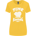 Climate Change Time Running Out Womens Wider Cut T-Shirt Yellow