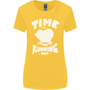Climate Change Time Running Out Womens Wider Cut T-Shirt Yellow