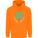 Climate Change Trees Are the Answer Childrens Kids Hoodie Orange