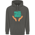 Climate Change Trees Are the Answer Childrens Kids Hoodie Storm Grey