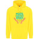 Climate Change Trees Are the Answer Childrens Kids Hoodie Yellow