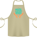Climate Change Trees Are the Answer Cotton Apron 100% Organic Khaki