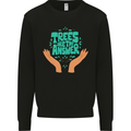Climate Change Trees Are the Answer Kids Sweatshirt Jumper Black