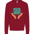 Climate Change Trees Are the Answer Kids Sweatshirt Jumper Red