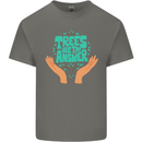 Climate Change Trees Are the Answer Kids T-Shirt Childrens Charcoal