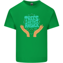 Climate Change Trees Are the Answer Kids T-Shirt Childrens Irish Green
