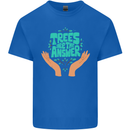 Climate Change Trees Are the Answer Kids T-Shirt Childrens Royal Blue