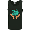 Climate Change Trees Are the Answer Mens Vest Tank Top Black