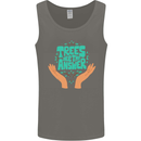 Climate Change Trees Are the Answer Mens Vest Tank Top Charcoal