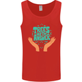 Climate Change Trees Are the Answer Mens Vest Tank Top Red