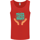 Climate Change Trees Are the Answer Mens Vest Tank Top Red