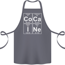 Cocaine Periodic Table Funny Drug Culture Cotton Apron 100% Organic Steel