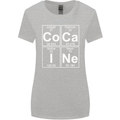 Cocaine Periodic Table Funny Drug Culture Womens Wider Cut T-Shirt Sports Grey