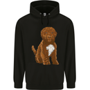 Cockapoo Dog Childrens Kids Hoodie Black