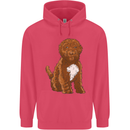 Cockapoo Dog Childrens Kids Hoodie Heliconia