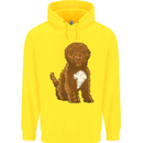 Cockapoo Dog Childrens Kids Hoodie Yellow