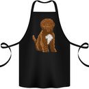 Cockapoo Dog Cotton Apron 100% Organic Black