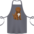 Cockapoo Dog Cotton Apron 100% Organic Steel