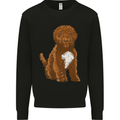 Cockapoo Dog Kids Sweatshirt Jumper Black