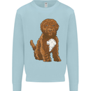 Cockapoo Dog Kids Sweatshirt Jumper Light Blue