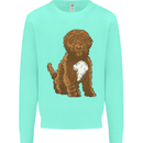 Cockapoo Dog Kids Sweatshirt Jumper Peppermint